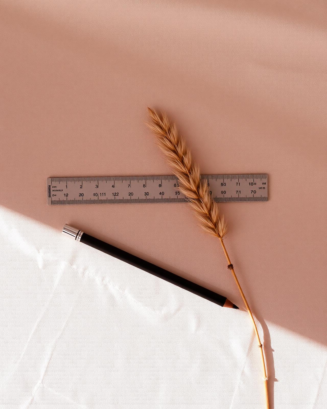 The art of the brow — close detail of brow grooming