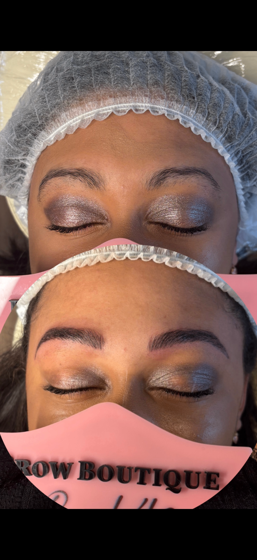 Microblading before and after by Kimberley